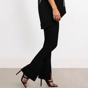 Sympli Boot Cut Slim Pant Size 6 Black